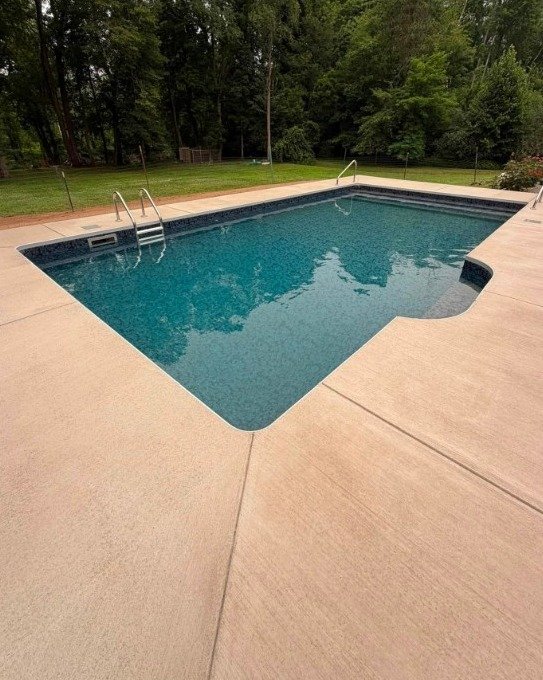 Concrete Pool Deck Installation in Durham, NC