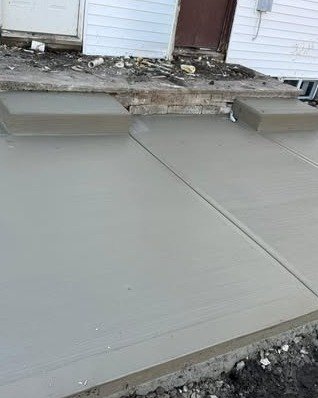 Concrete Steps Installation in Durham, NC
